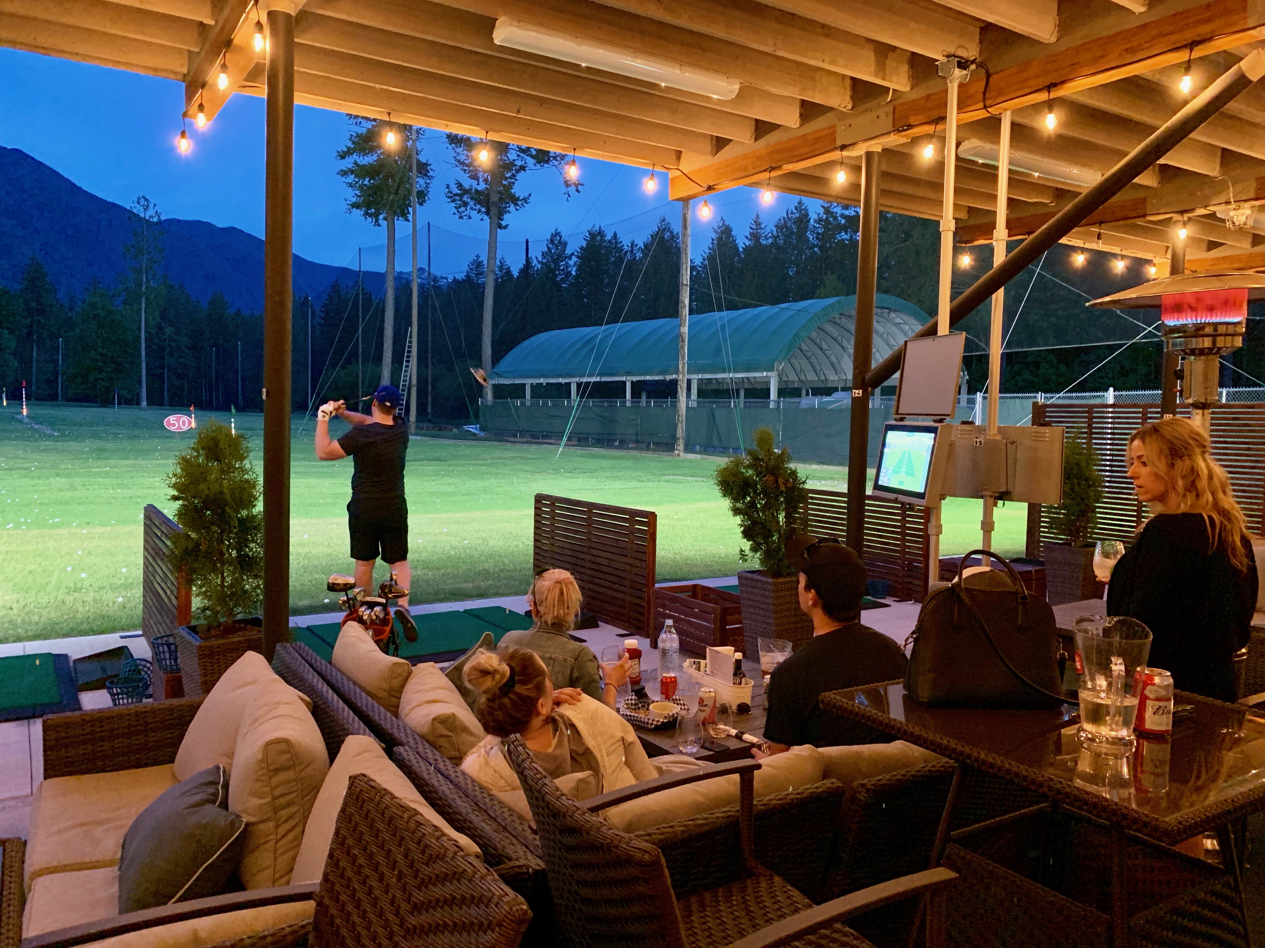 Cultus Lake Golf Club Offers Toptracer Range Cultus Lake Park